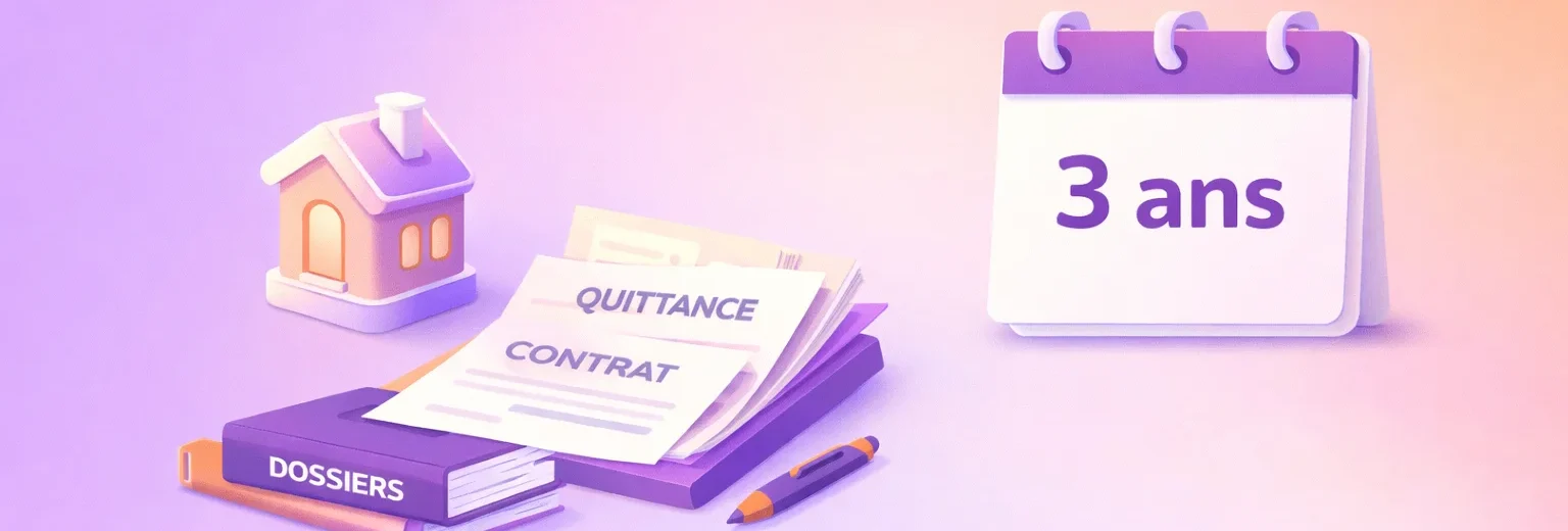 combien de temps garder les quittances de loyer