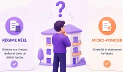 comparatif entre régime micro foncier et réel pour les revenus fonciers